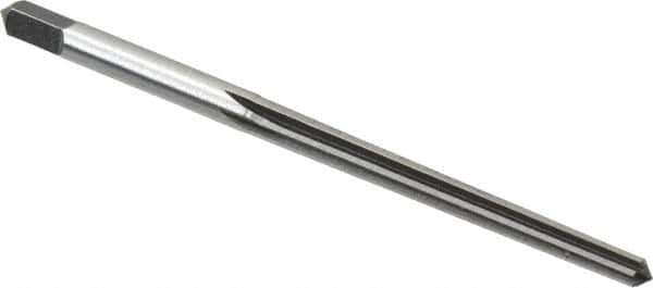Cleveland - #2/0 Pin, 0.1462" Diam, 0.1137" Small End, 5/32" Diam Straight Shank, 1-9/16" Flute, Taper Pin Reamer - Exact Tooling