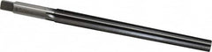 Cleveland - #8 Pin, 0.505" Diam, 0.3971" Small End, 7/16" Diam Straight Shank, 5-3/16" Flute, Taper Pin Reamer - Exact Tooling