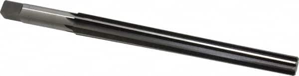 Cleveland - #10 Pin, 0.7216" Diam, 0.5799" Small End, 5/8" Diam Straight Shank, 6-13/16" Flute, Taper Pin Reamer - Exact Tooling