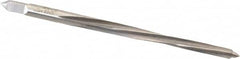 Cleveland - #3/0 Pin, 0.1302" Diam, 0.1029" Small End, 9/64" Diam Straight Shank, 1-5/16" Flute, Taper Pin Reamer - Exact Tooling