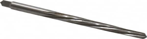 Cleveland - #0 Pin, 0.1638" Diam, 0.1287" Small End, 11/64" Diam Straight Shank, 1-11/16" Flute, Taper Pin Reamer - Exact Tooling