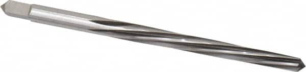 Cleveland - #2 Pin, 0.2008" Diam, 0.1605" Small End, 13/64" Diam Straight Shank, 1-15/16" Flute, Taper Pin Reamer - Exact Tooling