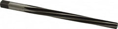 Cleveland - #6 Pin, 0.354" Diam, 0.2773" Small End, 23/64" Diam Straight Shank, 3-11/16" Flute, Taper Pin Reamer - Exact Tooling