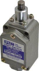 Value Collection - SPDT, NC/NO, 120 VAC, 240 VAC, 480 VAC at 10 Amps, Screw Terminal, Plunger Actuator, General Purpose Limit Switch - Exact Tooling
