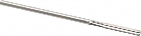 Cleveland - #1 High Speed Steel 6 Flute Chucking Reamer - Straight Flute, Straight Shank, 1-1/2" Flute Length, 6" OAL - Exact Tooling