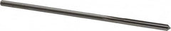 Cleveland - #17 High Speed Steel 6 Flute Chucking Reamer - Straight Flute, Straight Shank, 1-1/8" Flute Length, 4-1/2" OAL - Exact Tooling