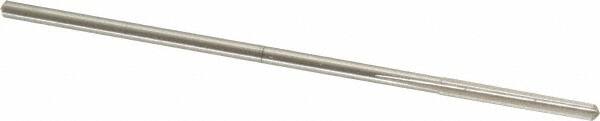 Cleveland - #35 High Speed Steel 4 Flute Chucking Reamer - Straight Flute, Straight Shank, 7/8" Flute Length, 3-1/2" OAL - Exact Tooling