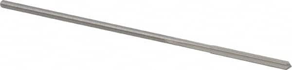 Cleveland - #37 High Speed Steel 4 Flute Chucking Reamer - Straight Flute, Straight Shank, 7/8" Flute Length, 3-1/2" OAL - Exact Tooling