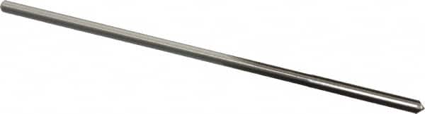 Cleveland - #42 High Speed Steel 4 Flute Chucking Reamer - Straight Flute, Straight Shank, 3/4" Flute Length, 3" OAL - Exact Tooling