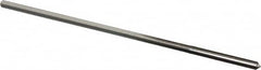 Cleveland - #42 High Speed Steel 4 Flute Chucking Reamer - Straight Flute, Straight Shank, 3/4" Flute Length, 3" OAL - Exact Tooling