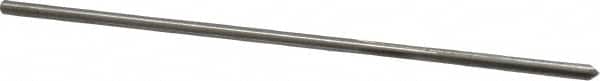 Cleveland - #45 High Speed Steel 4 Flute Chucking Reamer - Straight Flute, Straight Shank, 3/4" Flute Length, 3" OAL - Exact Tooling