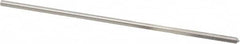Cleveland - #46 High Speed Steel 4 Flute Chucking Reamer - Straight Flute, Straight Shank, 3/4" Flute Length, 3" OAL - Exact Tooling