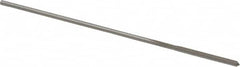 Cleveland - #49 High Speed Steel 4 Flute Chucking Reamer - Straight Flute, Straight Shank, 3/4" Flute Length, 3" OAL - Exact Tooling