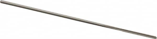 Cleveland - #55 High Speed Steel 4 Flute Chucking Reamer - Straight Flute, Straight Shank, 1/2" Flute Length, 2-1/2" OAL - Exact Tooling