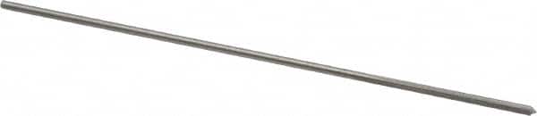 Cleveland - #56 High Speed Steel 4 Flute Chucking Reamer - Straight Flute, Straight Shank, 1/2" Flute Length, 2-1/2" OAL - Exact Tooling