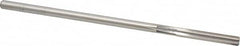 Cleveland - Letter B High Speed Steel 6 Flute Chucking Reamer - Straight Flute, Straight Shank, 1-1/2" Flute Length, 6" OAL - Exact Tooling