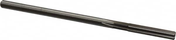 Cleveland - Letter L High Speed Steel 6 Flute Chucking Reamer - Straight Flute, Straight Shank, 1-1/2" Flute Length, 6" OAL - Exact Tooling