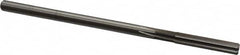 Cleveland - Letter L High Speed Steel 6 Flute Chucking Reamer - Straight Flute, Straight Shank, 1-1/2" Flute Length, 6" OAL - Exact Tooling