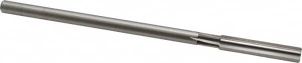Cleveland - Letter T High Speed Steel 6 Flute Chucking Reamer - Straight Flute, Straight Shank, 1-3/4" Flute Length, 7" OAL - Exact Tooling