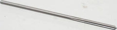 Cleveland - 9/64" High Speed Steel 6 Flute Chucking Reamer - Straight Flute, Straight Shank, 1" Flute Length, 4" OAL - Exact Tooling