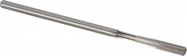 Cleveland - 7/32" High Speed Steel 6 Flute Chucking Reamer - Exact Tooling