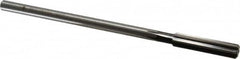 Cleveland - 13/32" High Speed Steel 6 Flute Chucking Reamer - Straight Flute, Straight Shank, 1-3/4" Flute Length, 7" OAL - Exact Tooling
