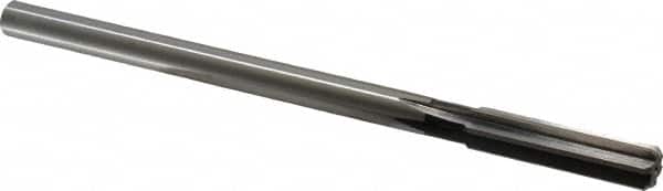 Cleveland - 1/2" High Speed Steel 6 Flute Chucking Reamer - Exact Tooling