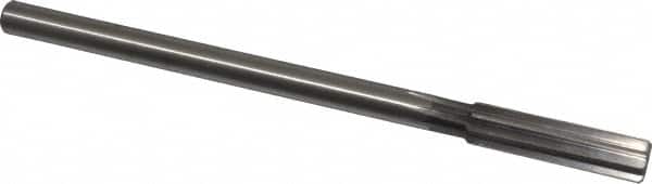 Cleveland - 17/32" High Speed Steel 8 Flute Chucking Reamer - Exact Tooling