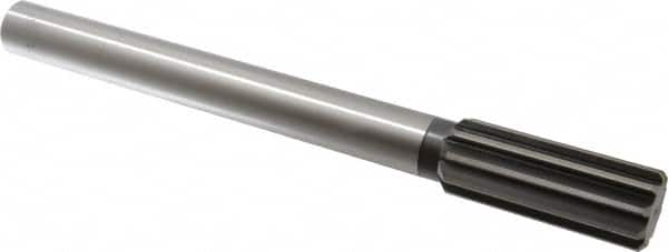 Cleveland - 1-1/4" High Speed Steel 10 Flute Chucking Reamer - Exact Tooling