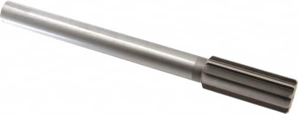Cleveland - 1-3/8" High Speed Steel 10 Flute Chucking Reamer - Exact Tooling