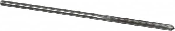 Cleveland - 0.123" High Speed Steel 6 Flute Dowel Pin Chucking Reamer - Exact Tooling