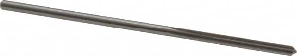 Cleveland - 1/8" High Speed Steel 6 Flute Chucking Reamer - Straight Flute, Straight Shank, 7/8" Flute Length, 3-1/2" OAL - Exact Tooling