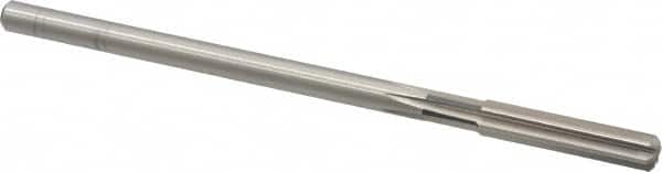 Cleveland - 5/16" High Speed Steel 6 Flute Chucking Reamer - Straight Flute, Straight Shank, 1-1/2" Flute Length, 6" OAL - Exact Tooling