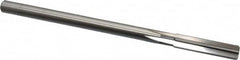 Cleveland - 0.501" High Speed Steel 8 Flute Chucking Reamer - Exact Tooling