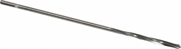 Cleveland - 5/64" High Speed Steel 4 Flute Chucking Reamer - Spiral Flute, Straight Shank, 3/4" Flute Length, 3" OAL - Exact Tooling