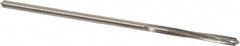 Cleveland - 9/64" High Speed Steel 6 Flute Chucking Reamer - Spiral Flute, Straight Shank, 1" Flute Length, 4" OAL - Exact Tooling