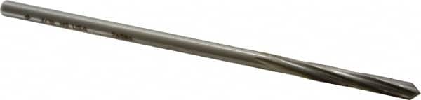 Cleveland - 3/16" High Speed Steel 6 Flute Chucking Reamer - Spiral Flute, Straight Shank, 1-1/8" Flute Length, 4-1/2" OAL - Exact Tooling