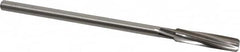 Cleveland - 13/32" High Speed Steel 6 Flute Chucking Reamer - Spiral Flute, Straight Shank, 1-3/4" Flute Length, 7" OAL - Exact Tooling