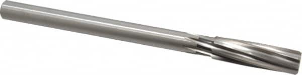 Cleveland - 3/4" High Speed Steel 8 Flute Chucking Reamer - Exact Tooling