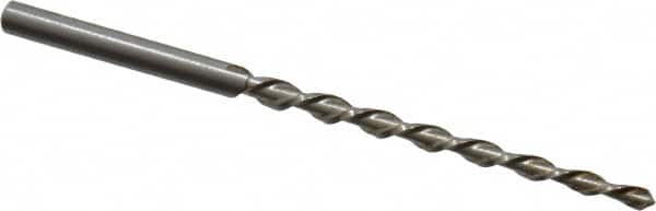 Cleveland - #5/0 Pin, 0.0966" Diam, 0.0719" Small End, 7/64" Diam Straight Shank, 1-3/16" Flute, Taper Pin Reamer - Exact Tooling