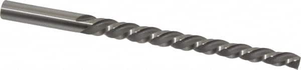 Cleveland - #6 Pin, 0.354" Diam, 0.2773" Small End, 23/64" Diam Straight Shank, 3-11/16" Flute, Taper Pin Reamer - Exact Tooling