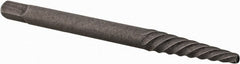 Cleveland - Spiral Flute Screw Extractor - #1 Extractor for 3/16 to 1/4" Screw, 2" OAL - Exact Tooling