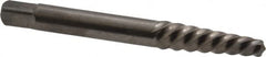 Cleveland - Spiral Flute Screw Extractor - #4 Extractor for 7/16 to 9/16" Screw, 2-7/8" OAL - Exact Tooling