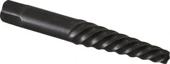 Cleveland - Spiral Flute Screw Extractor - #5 Extractor for 9/16 to 3/4" Screw, 3-3/8" OAL - Exact Tooling
