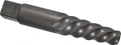 Cleveland - Spiral Flute Screw Extractor - #7 Extractor for 1 to 1-3/8" Screw, 4-1/8" OAL - Exact Tooling