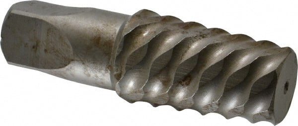 Cleveland - Spiral Flute Screw Extractor - #11 Extractor for 2-1/2 to 3" Screw, 5-5/8" OAL - Exact Tooling
