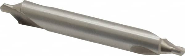 Cleveland - #13 Bell Cut 60° Incl Angle High Speed Steel Combo Drill & Countersink - Exact Tooling