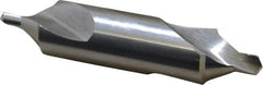 Cleveland - #18 Bell Cut 60° Incl Angle High Speed Steel Combo Drill & Countersink - Exact Tooling