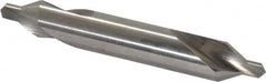 Cleveland - #4 Plain Cut 60° Incl Angle High Speed Steel Combo Drill & Countersink - Exact Tooling