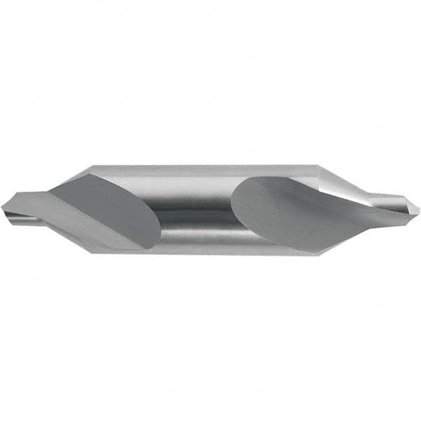 Cleveland - #5 Plain Cut 60° Incl Angle High Speed Steel Combo Drill & Countersink - Exact Tooling
